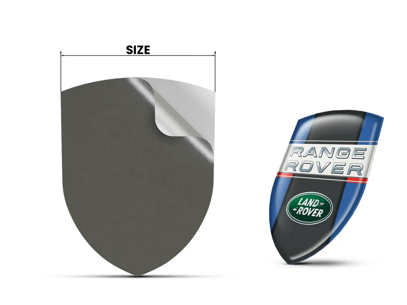 Land Rover Adesivi Vinile Auto Personalizzati Max Pro Stile
